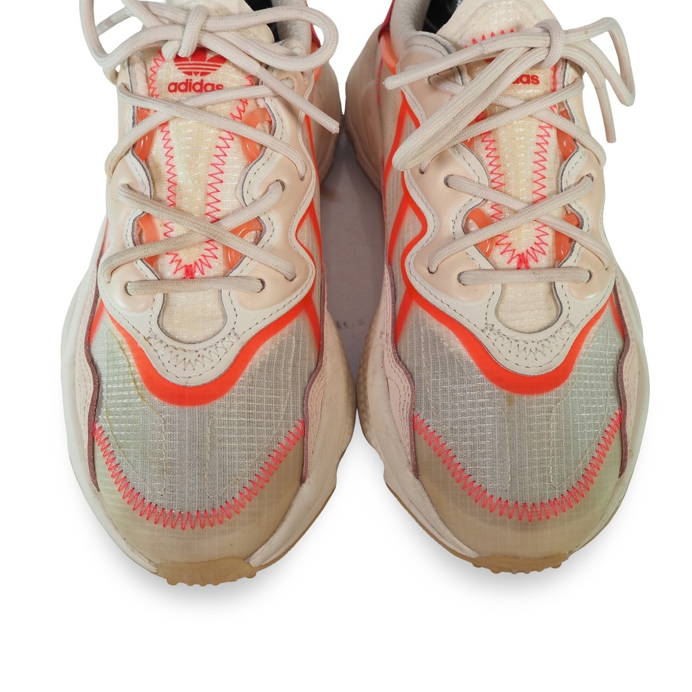 Adidas Ozweego Sneakers Women 5.5 Signal Pink Off White FY3128 Running Shoes - Picture 4 of 11